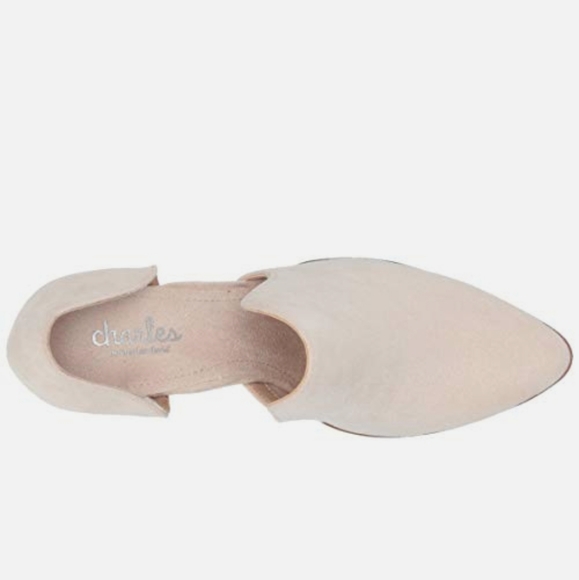 Charles by Charles David White Side Cut Out Bootie - Picture 3 of 6